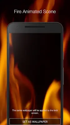 Fire Live Wallpaper android App screenshot 1